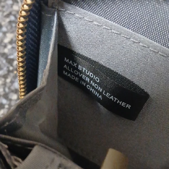 Max Studio Periwinkle Studded Clutch - Picture 7 of 11